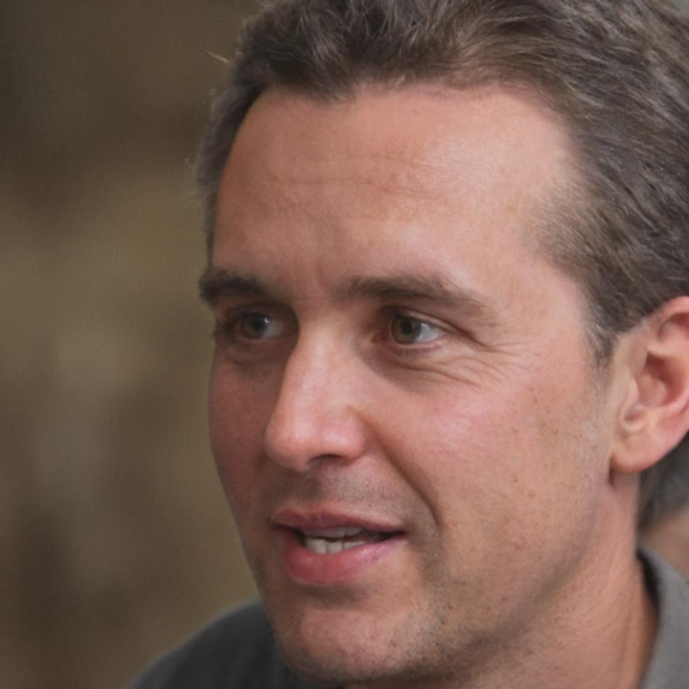 Emil Koskinen reviewing analytics data